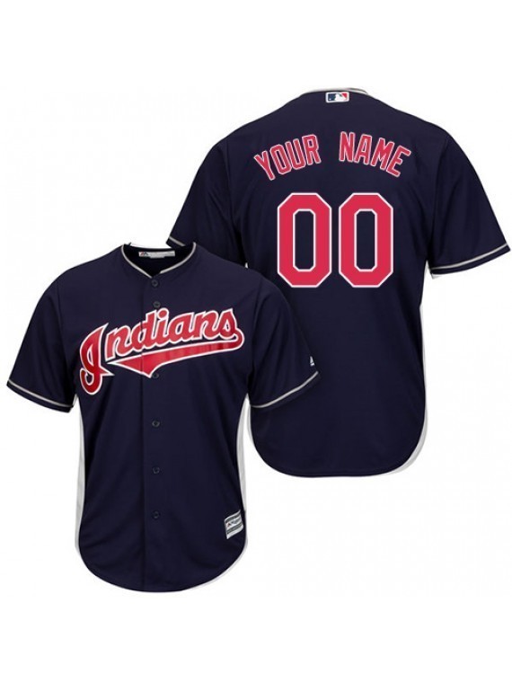 Youth/Kids Cleveland Indians Custom NAME 