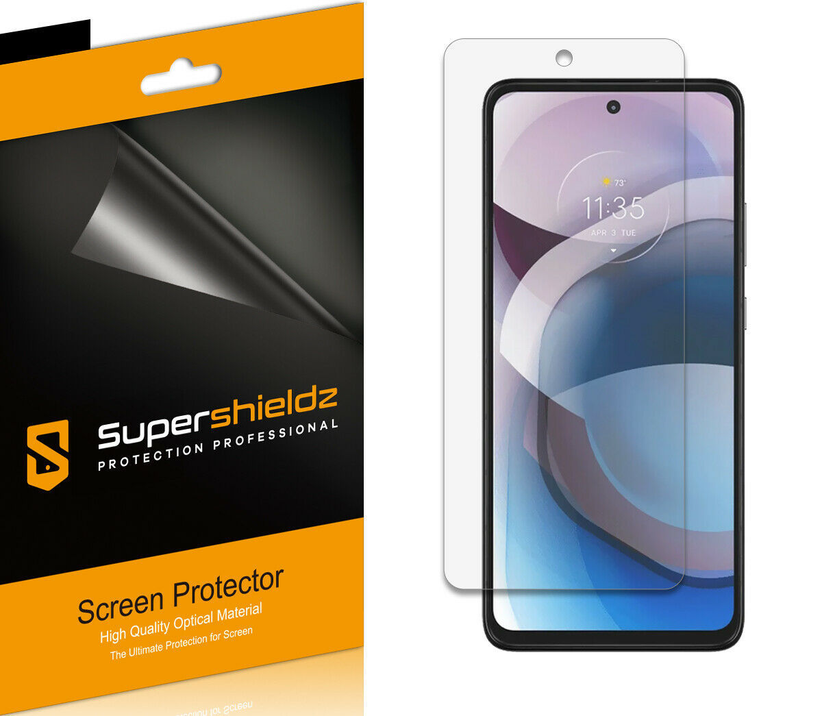 6X Supershieldz Clear Screen Protector Saver for Motorola One 5G UW Ace