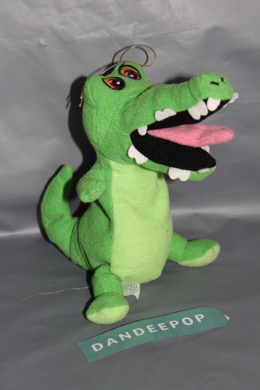 Walt Disney Peter Pan Croc Tic Toc Crocodile Stuffed Animal Bean Bag ...