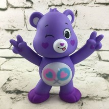 2020 Care Bears Share Bear 5” Interactive Figure Talks Purple Lollipops - $24.74