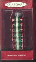 Li&#39;l Cascade RED TRI Color Blown Glass Hallmark 2000 - $12.57