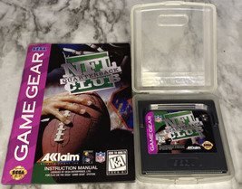 NFL Quarterback Club '95 (Sega Game Gear, 1994) TESTED WORKS! W/Manual! - $14.01