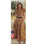 Butterick See & Sew Sewing Pattern 6877 Misses Dress Very Easy Summer Everyday - $9.00