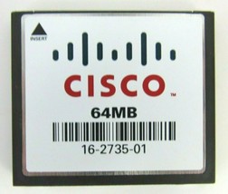 Cisco 16-2735-01 64MB Compact Flash Memory Card 7-3 - $9.99