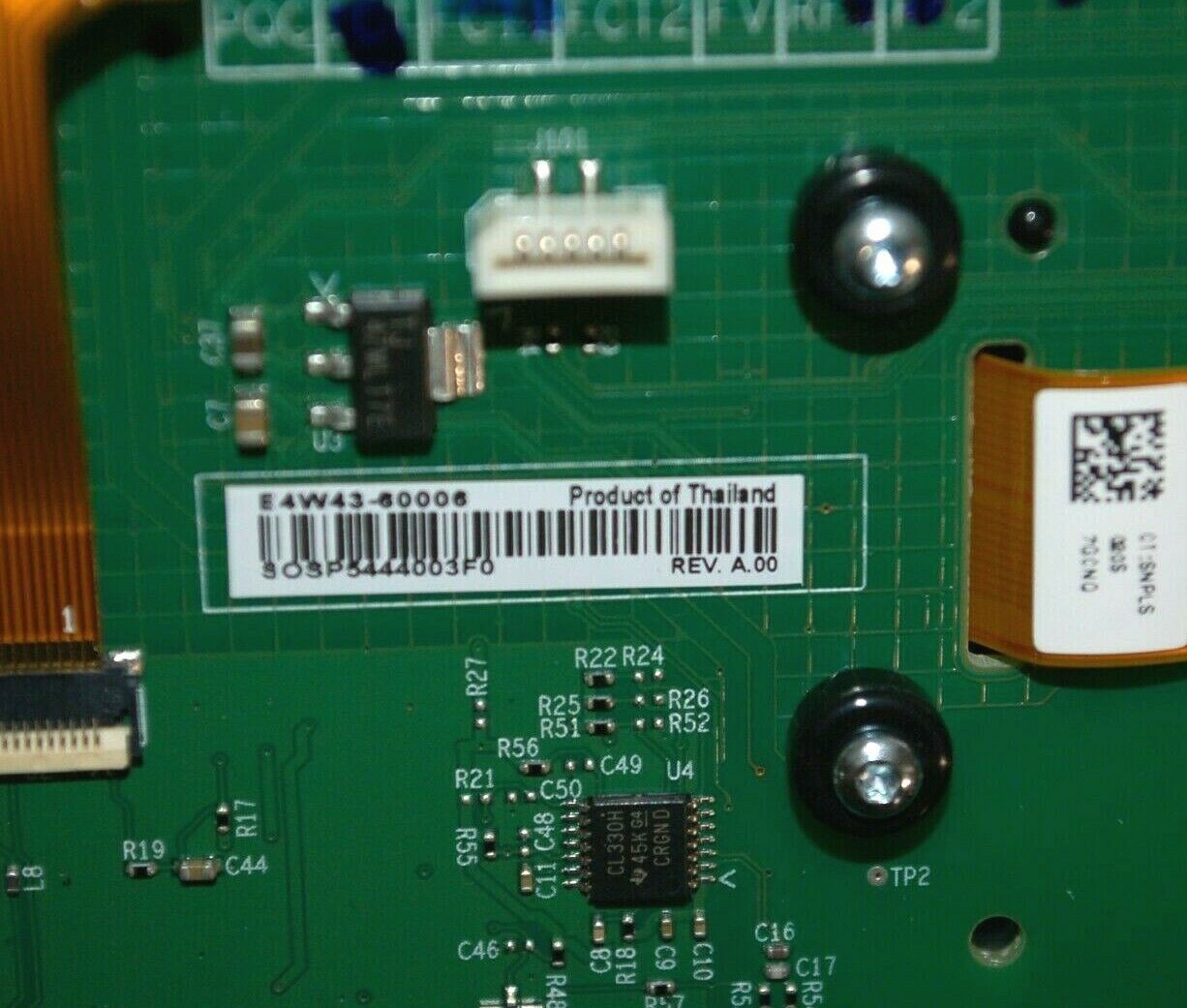 HP Envy 7640 Printer Control Panel Dash / Display Screen - Other