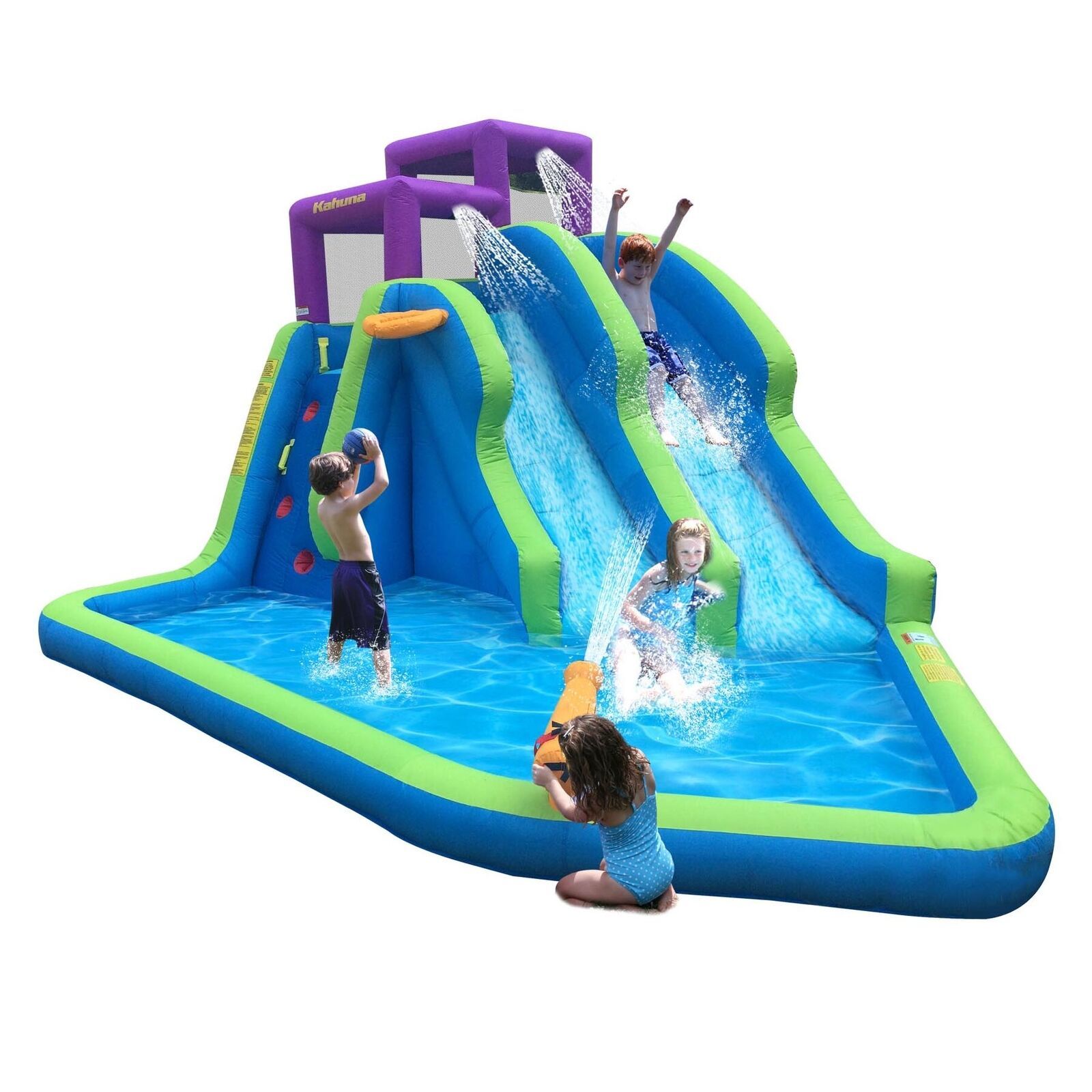 inflatable swimming pool with slide