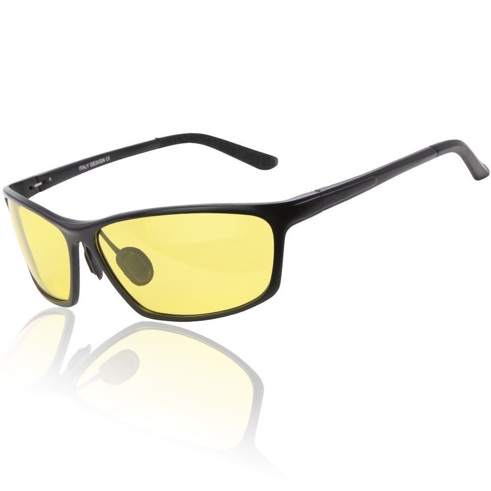 Night Vision Glasses For Headlight Polarized Driving Sunglasses Yellow Lens Uv40 Sunglasses