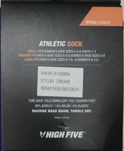 High Five Athletic Soccer Sock 24 Inch Medium 328030 Purple image 4