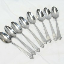Oneida Augusta Oval Soup Spoons 7.125" Lot of 8 - $32.33