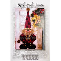 Roly Poly Santa Holiday Runner Quilt PATTERN Door Greeter Comes With Bea... - $14.80