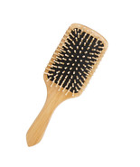 Hairbrush Hair Comb Wood Paddle Handle Pin Professional Massage Hair Bru... - $9.40
