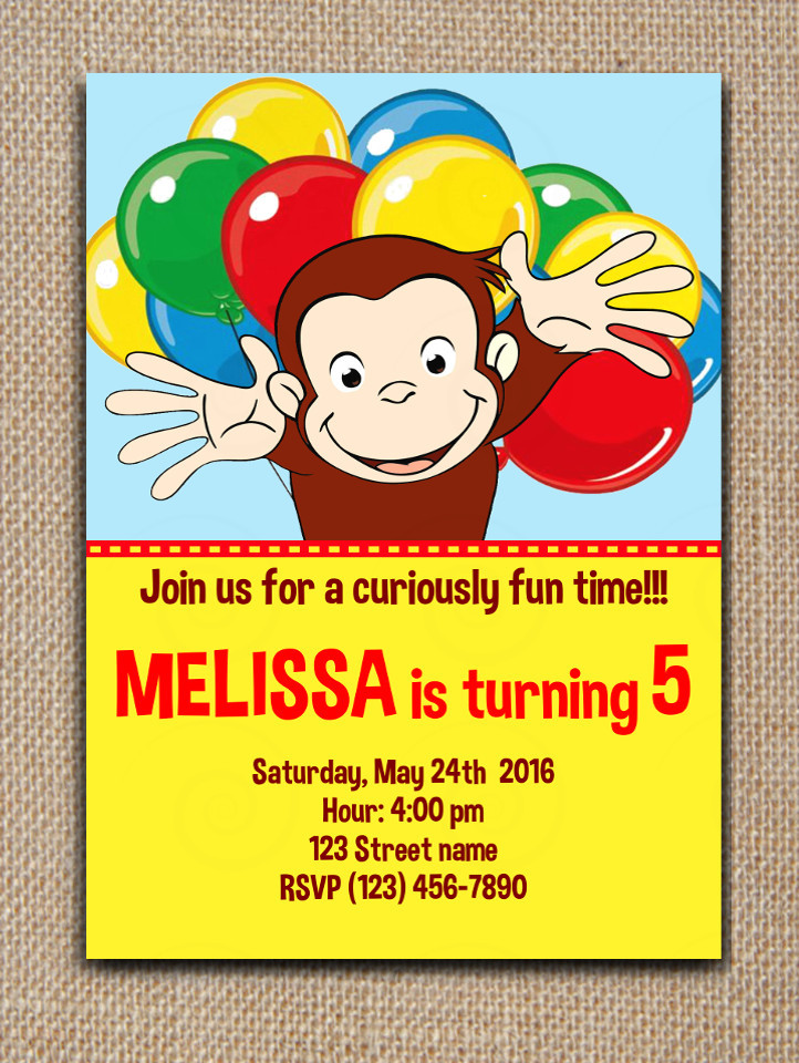 CURIOUS INVITATION Printable & Text Editable PDF File in Adobe
