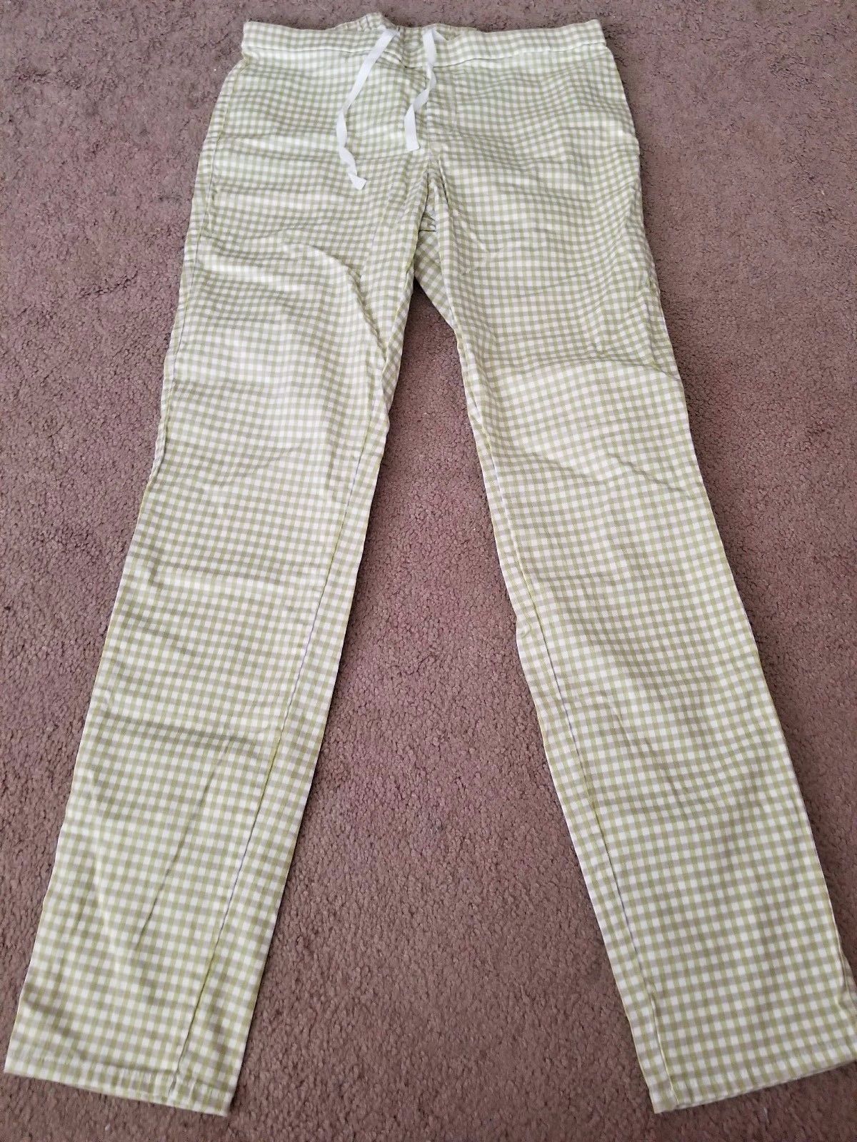 Uniqlo elastic tie waist cotton/spandex 