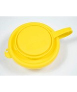 PLAYSKOOL YELLOW &amp; CLEAR COVERED FEEDING DISH OR SNACK CONTAINER MICROWA... - $4.86