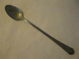 Niagara 1930 Glendale Pattern Silver Plated 7.5&quot; Iced Tea Spoon - $7.00