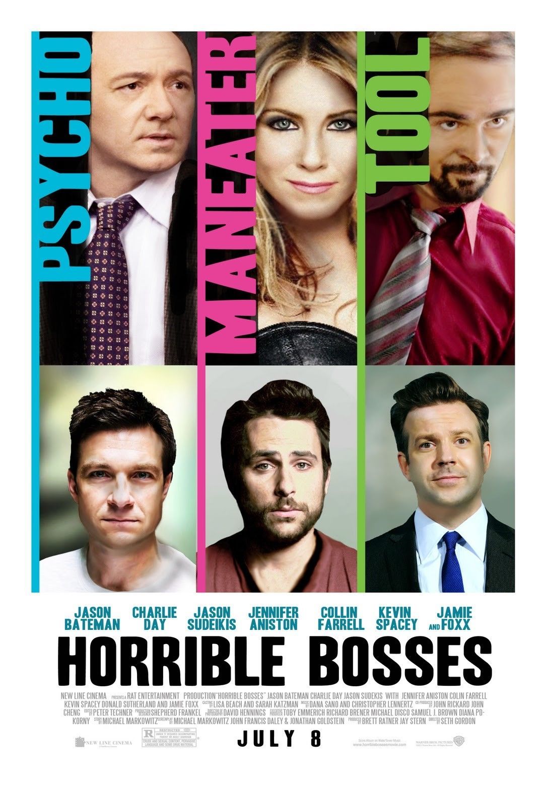 Horrible bosses bloopers