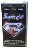 Supergirl Collector's Edition Widescreen Presentation VHS  clamshell 1984 Rare