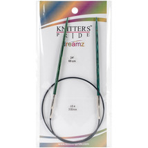Knitter's Pride-Dreamz Fixed Circular Needles 24"-Size 4/3.5mm - $11.12
