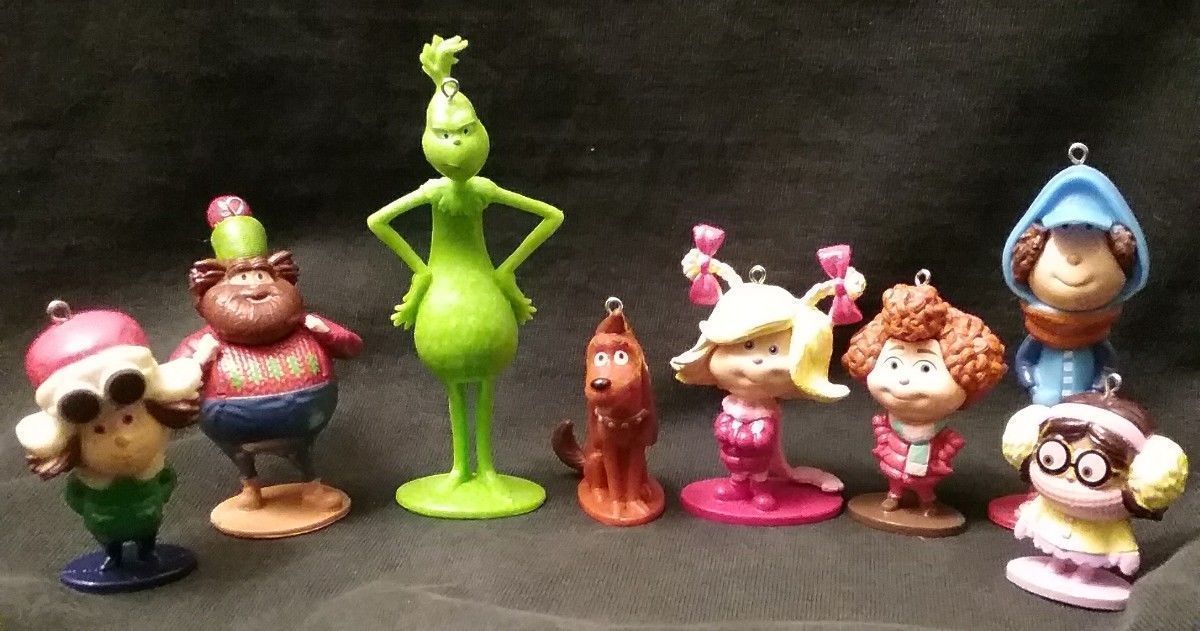 Dr Seuss Ornament How The Grinch Who Stole Christmas Doll Figures Toys ...