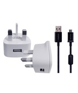 WALL CHARGER &amp; USB DATA SYNC CABLE For Lenovo IdeaTab A2109 A-F Tablet - $9.58