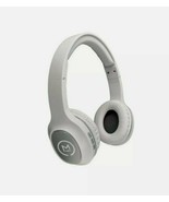 Morpheus 360 HP4500W Wireless Stereo Headphones w/ Mic White &amp; Silver NIB  - $17.80