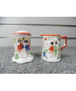 Vintage Hand Painted Japan Porcelain Geisha Girls 7&quot; Plate or Saucer - $19.80