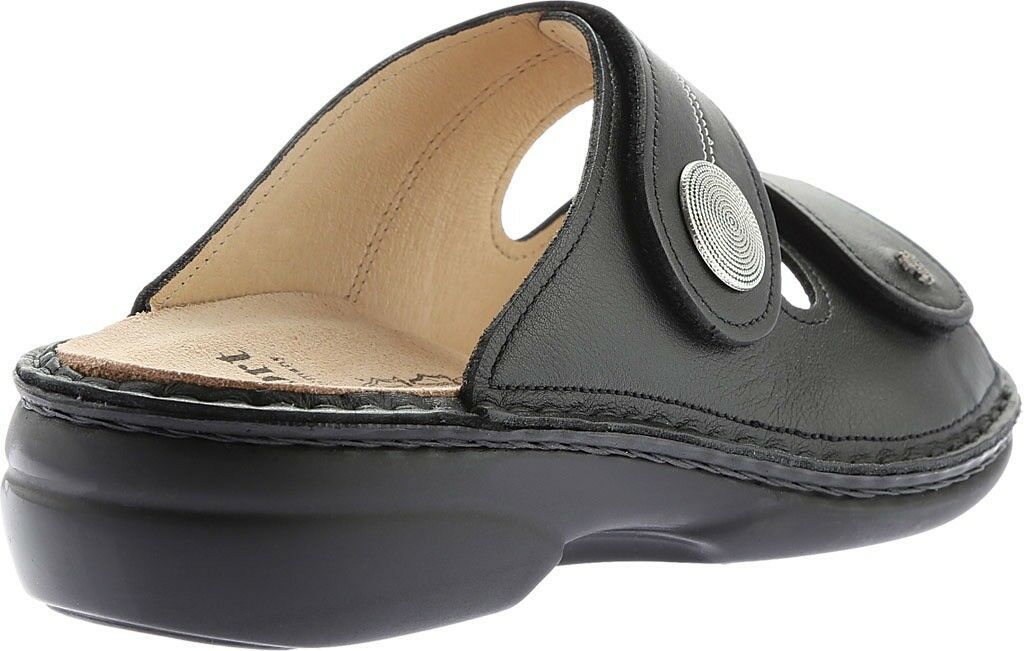 Finn Comfort Sansibar Soft Sandals (Womenâs Shoes) in Black Nappa - NEW - Sandals & Flip Flops