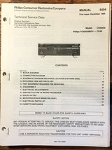 Philips FC-40 Cassette  Service Manual *Original* - $19.25