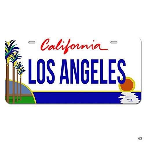 MsMr License Plate Cover Los Angeles California. Metal License Plate ...