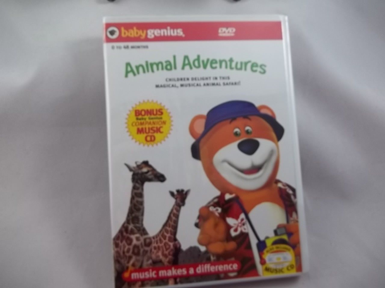 Baby Genius - Animal Adventures (DVD, 2004)-Brand New/Sealed - DVD, HD ...