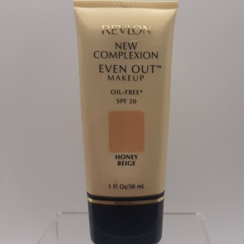 Primary image for Revlon New Complexion Even Out Makeup Oil-Free SPF 20, HONEY BEIGE, 1oz NWOB