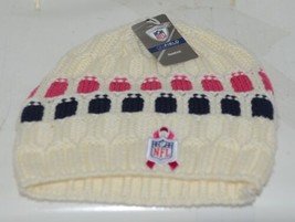 Reebok Onfield NFL Licensed Los Angeles Rams Cream Womens Winter Cap image 2