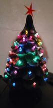 VTG INSPIRATIONS TRIM ‘N GLO LIGHTED CERAMIC CHRISTMAS TREE ~ CTL20 IN BOX WORKS image 7