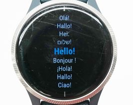 Garmin Venu GPS Running Watch - Granite Blue with Stainless Steel Bezel image 4