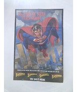 DC Comics Superman Comics Promotional Poster KG - $19.80