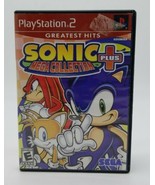 Sonic Mega Collection Plus Sony PlayStation 2 PS2 Greatest Hits Game Com... - $11.76