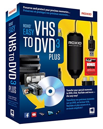 download roxio vhs to dvd 3 plus software