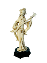 Roman Fontanini Depositato Italy figurine Samurai Wu Tang Geisha Mandoli... - $29.65