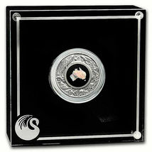 2021-P Australia $1 MOTHER OF PEARL - GREAT SOUTHERN LAND 1 Oz Silver Proof  image 4