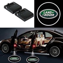 2x PCs LANDROVER Logo Wireless Car Door Welcome Laser Projector Shadow LED Light - $23.50