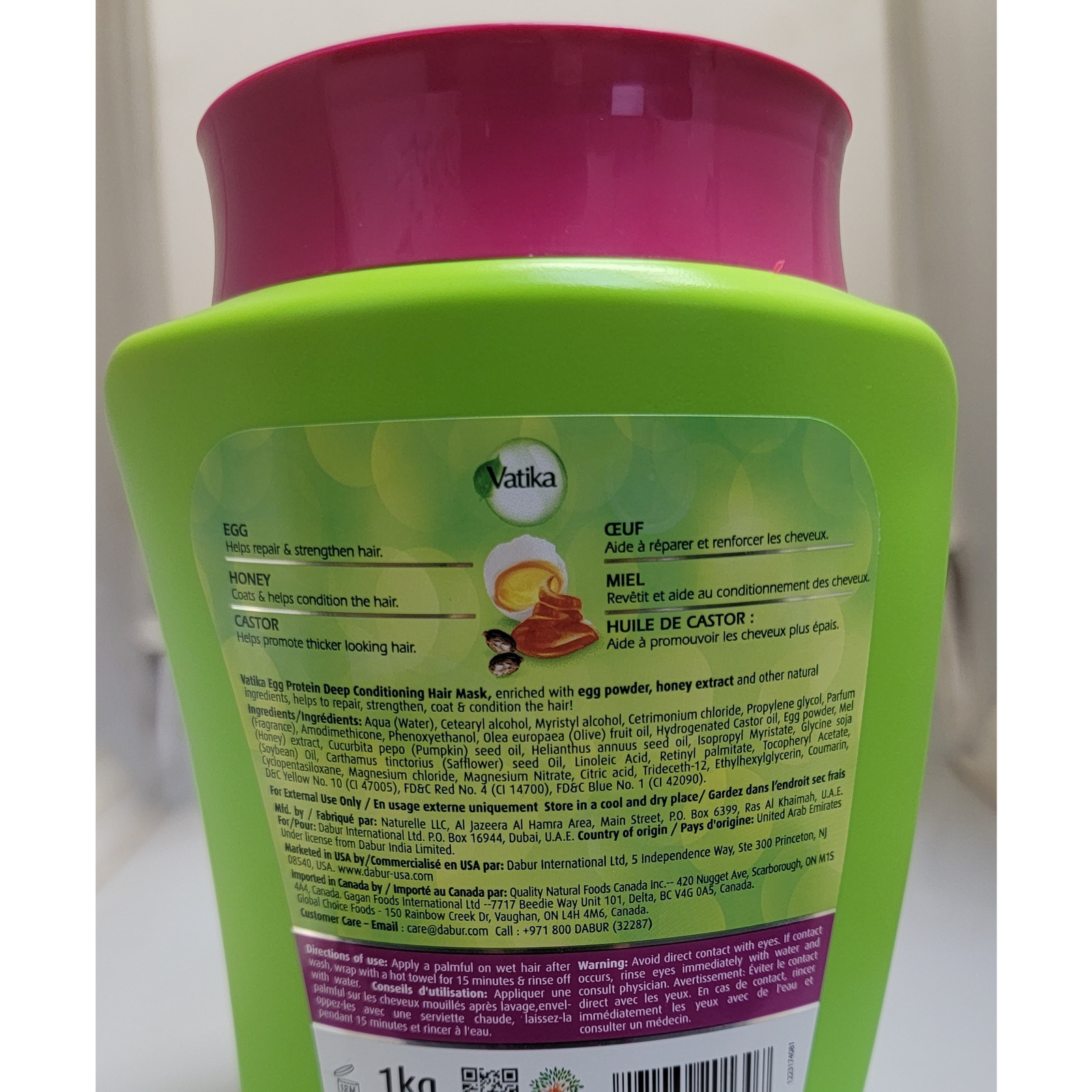 Dabur Vatika 1kg / 1000gm Egg Protein Deep and similar items