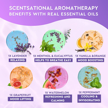 Shower Steamers Aromatherapy - Variety Pack of 6 Shower Bombs with Essential Oil image 5