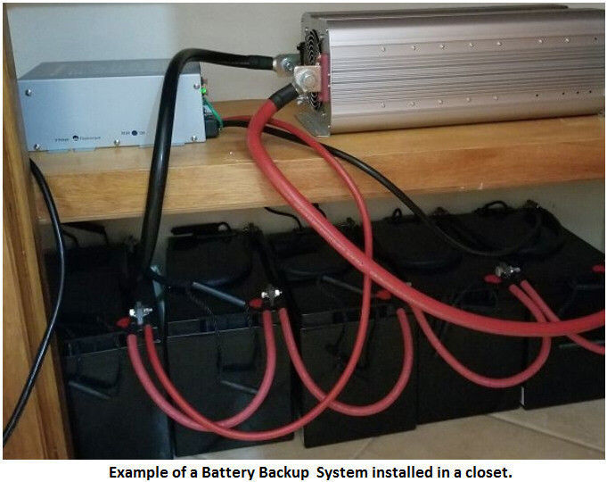 5000 Watt 220/240V Battery Backup/UPS System Powers Water Well Pump