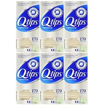 Q-tips Cotton Swabs 170 Count each (Value Pack of 6) Free Shipping - $19.76