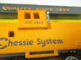 Bachmann # 5702 Chessie 36' Wide Vision Caboose with Rapido Couplers N-Scale image 2