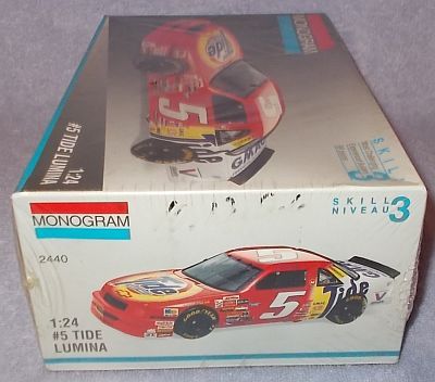 Monogram Model Kit Mello Tide Lumina #5 Racing Stock Car Ricky Rudd ...