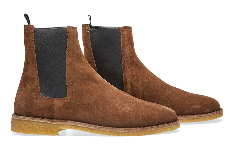 formal brown boots for men