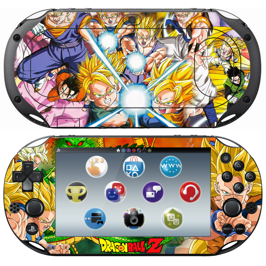PS Vita 2000 Skin Anime Dragon Ball Z Vinyl Decals Stickers for PSV2000