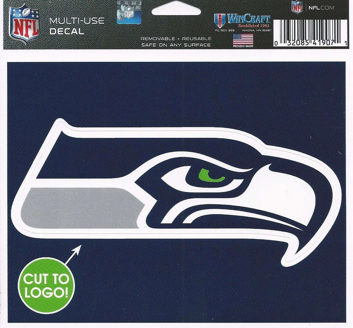 Wincraft Multi Use Decal 3x 4 Seattle Seahawks