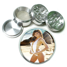 Australian Bikini Model Pin Up D3 Aluminum Herb Grinder 2.5" 63mm 4 Piece Sexy - $13.81